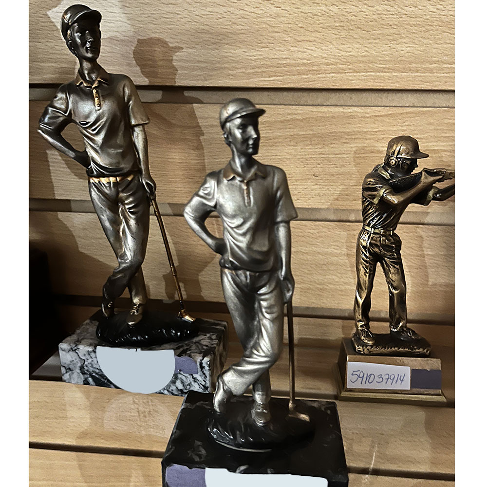Trofeo Resina FR GOLF 23 cm - Imagen 2