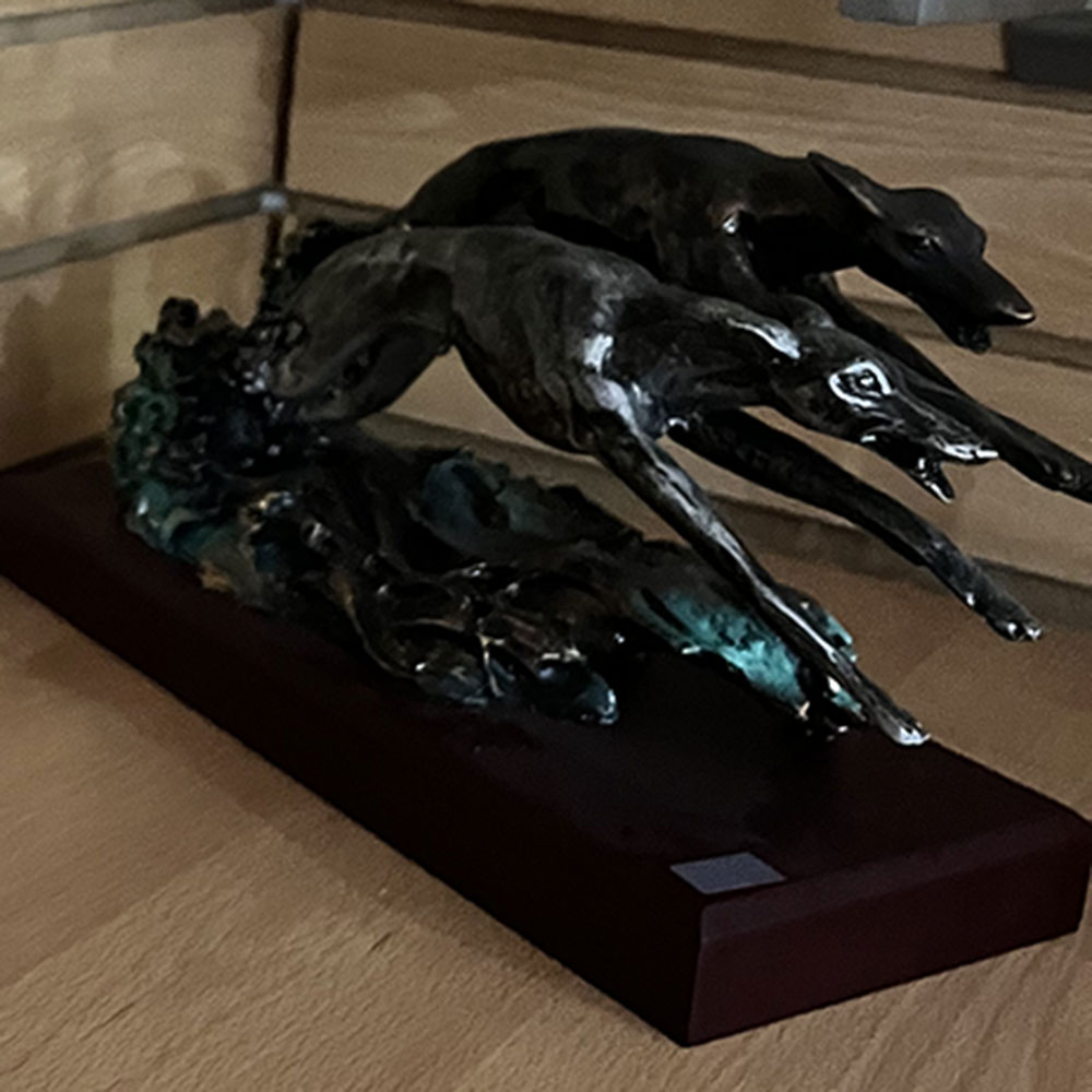 Trofeo 2 Galgo 17,5 cm - Imagen 2