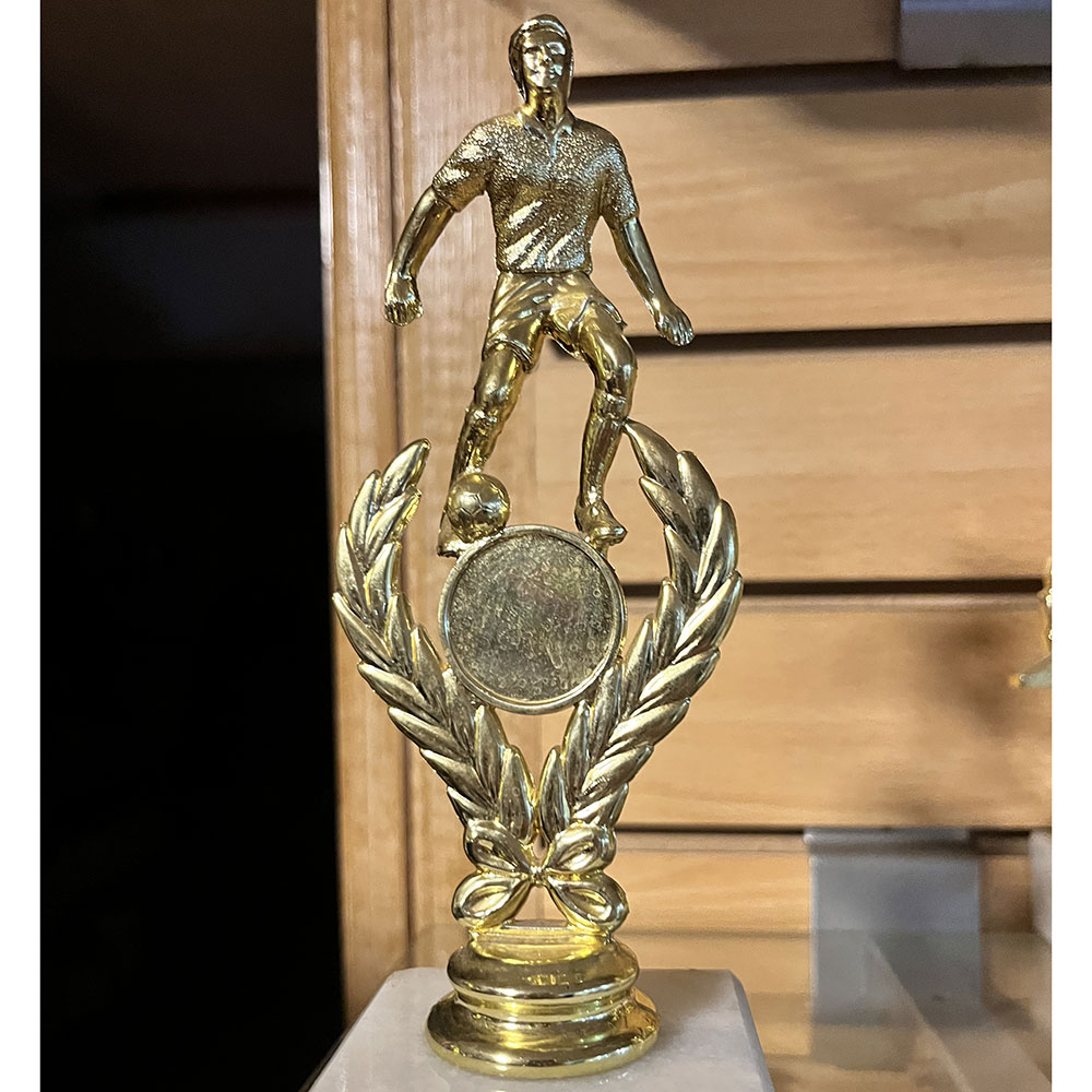 Trofeo Fútbol 18 cm - Imagen 2