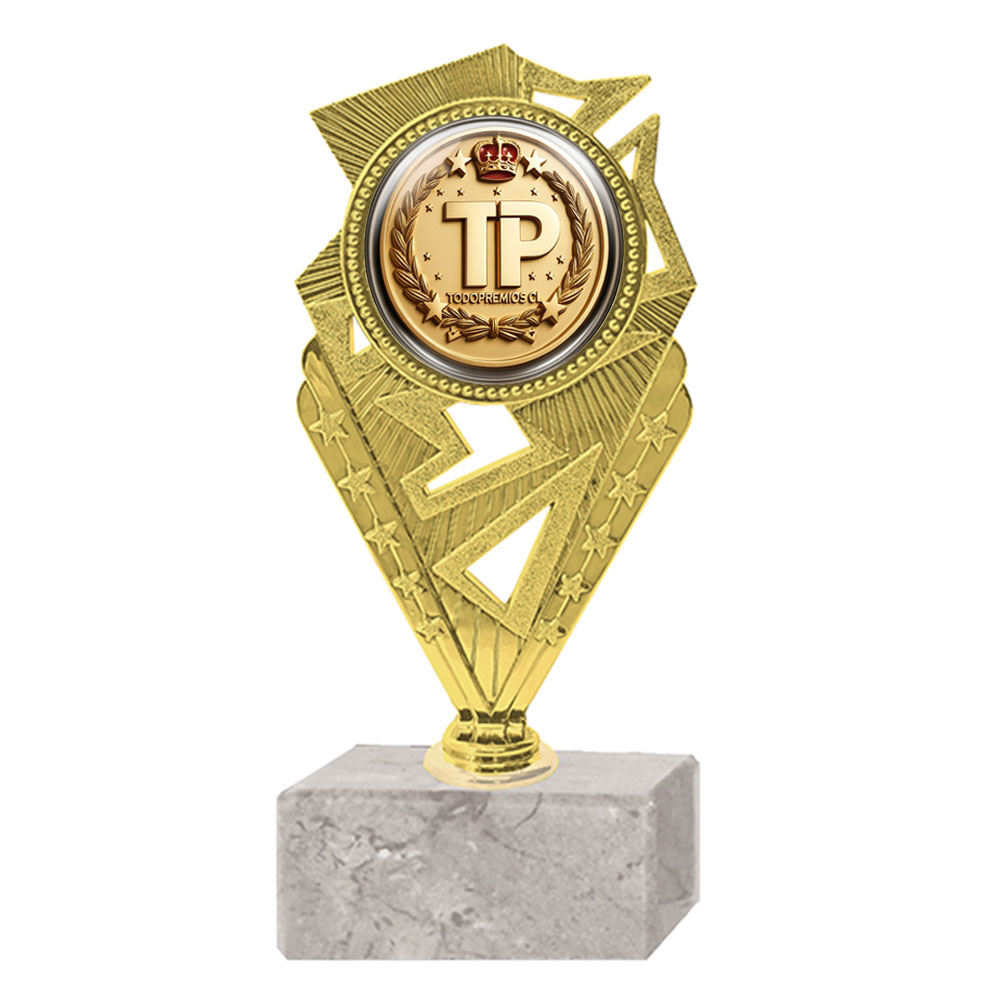 Trofeo Porta sello Action 18 cm - Imagen 4