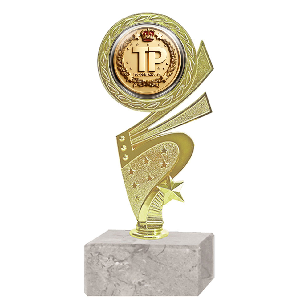 Trofeo Porta sello Estrella 18 cm - Imagen 4