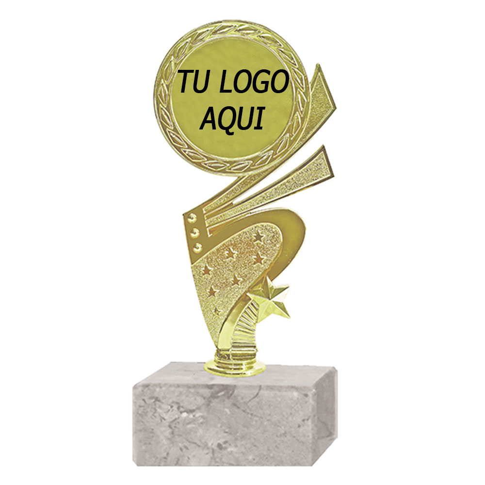 Trofeo Porta sello Estrella 18 cm - Imagen 3