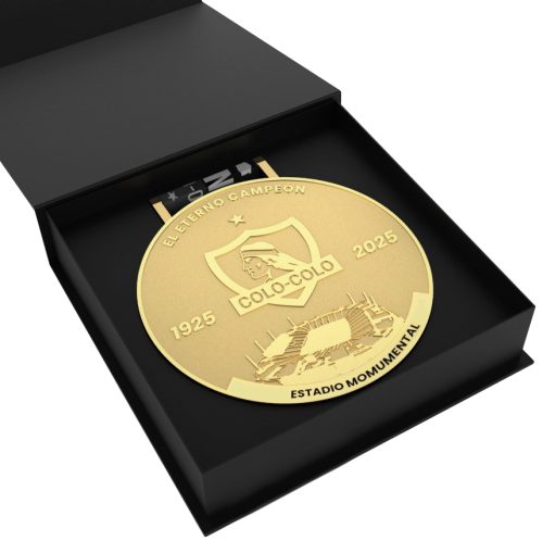Medallón Conmemorativo Centenario Colo Colo - Imagen 5