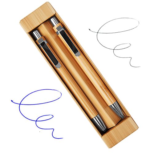 Set Portaminas y Lápiz Bolígrafo Touch-Screen Bamboo B91