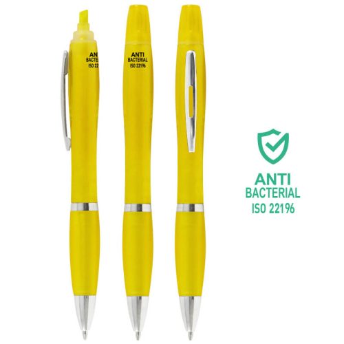 Bolígrafo Anti-Bacterial Destacador CO30 - Imagen 6