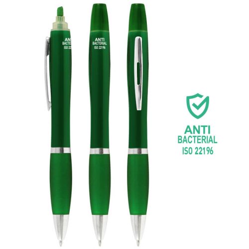 Bolígrafo Anti-Bacterial Destacador CO30 - Imagen 3