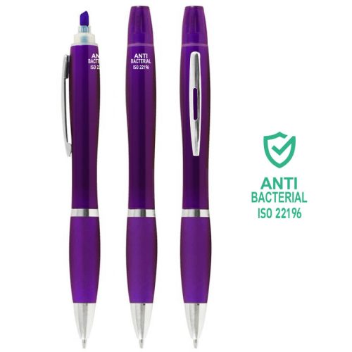 Bolígrafo Anti-Bacterial Destacador CO30 - Imagen 5