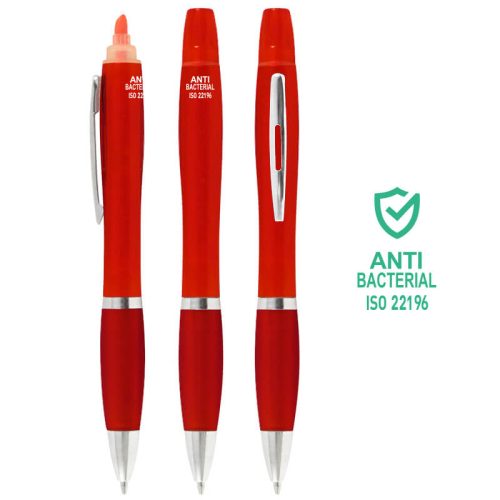Bolígrafo Anti-Bacterial Destacador CO30 - Imagen 4