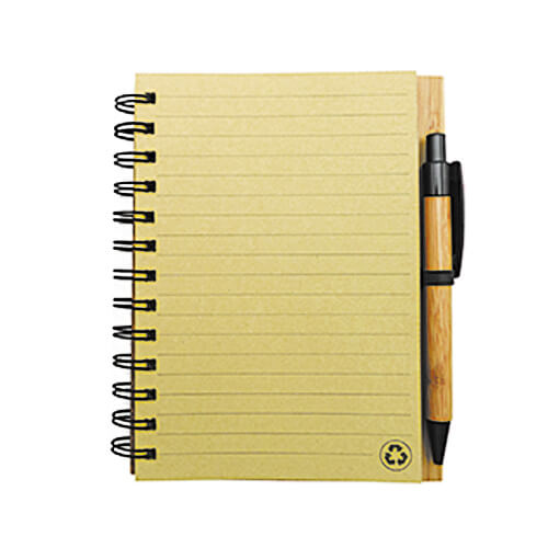 Cuaderno de Bamboo con bolígrafo N30 - Imagen 3