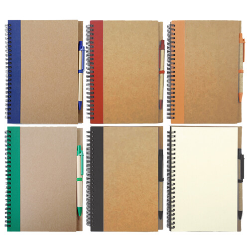 Libreta Ecológica con bolígrafo N37