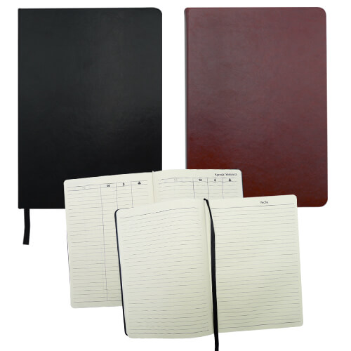 Libreta Agenda Símil Cuero N44