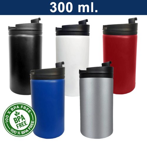 Mug Térmico Acero inoxidable Plástico M14