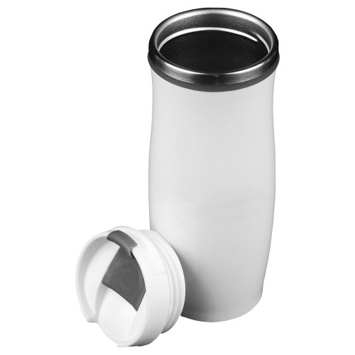 Mug Térmico Acero inoxidable Blanco M17 - Imagen 5