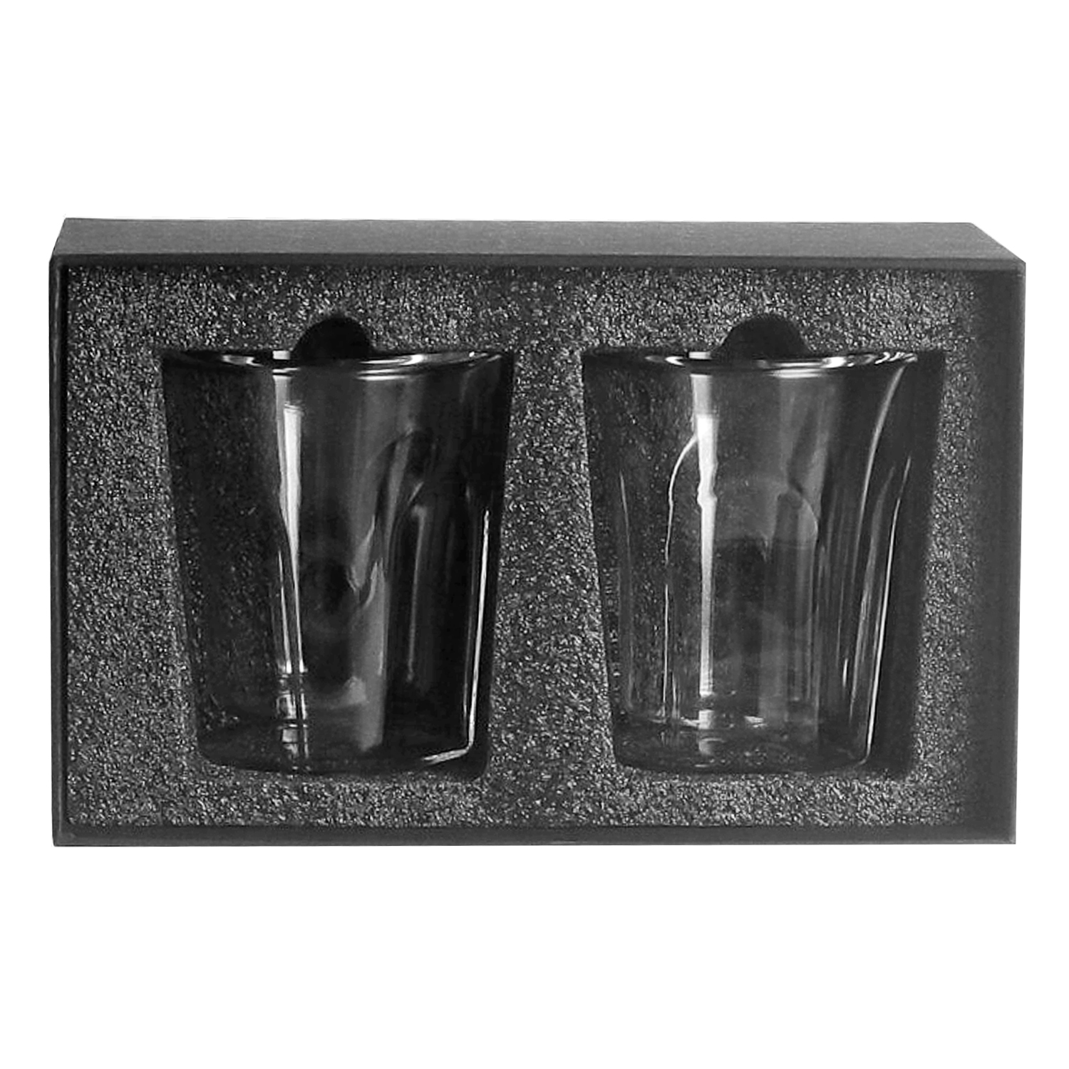 Set de 2 vasos de vidrio doble pared M6 - Imagen 3