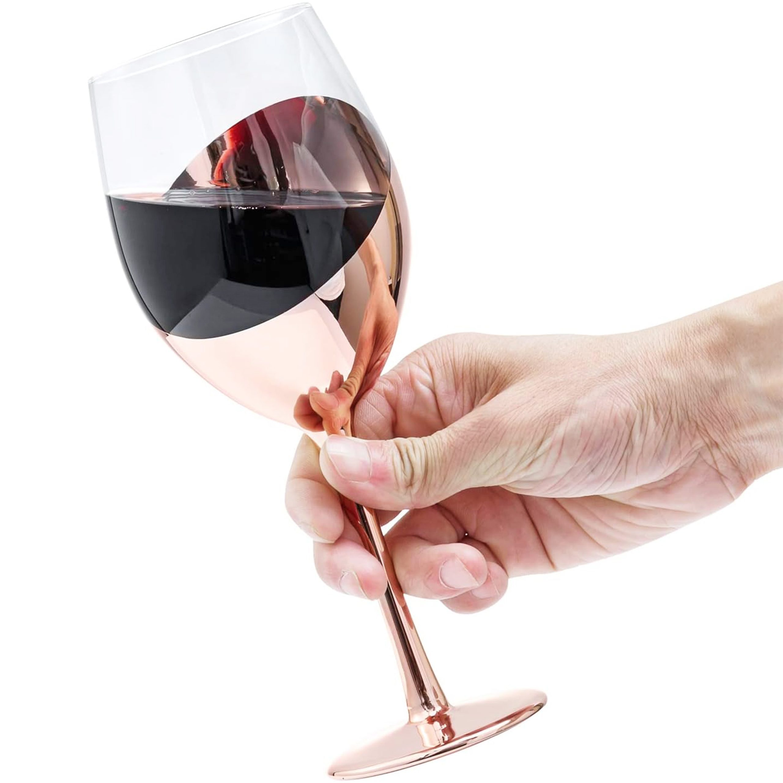 Set de Copas y Decantador para Vinos Encobrizado M88 - Imagen 9