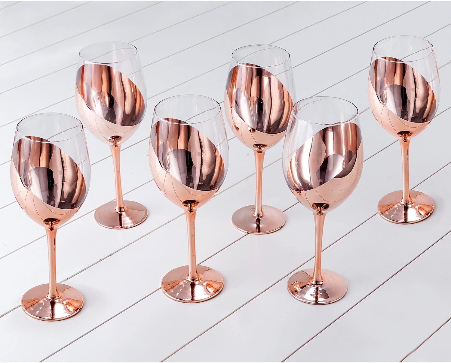 Set de 2 Copas de Vino Encobrizadas M86 - Imagen 8