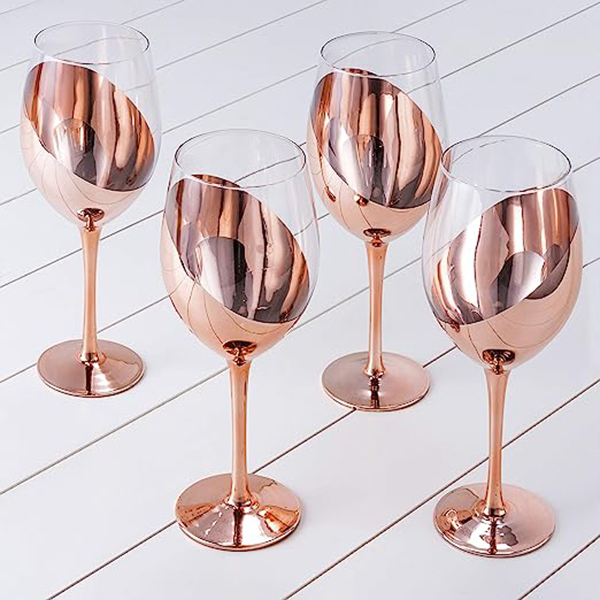 Set de 4 Copas de Vino Encobrizadas M87 - Imagen 5